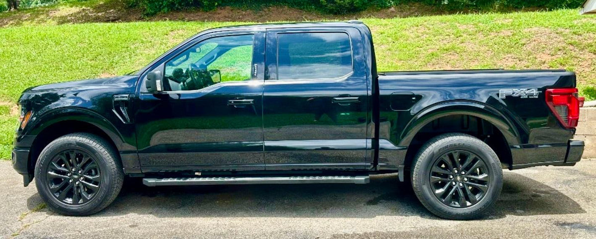 2015-2026 Ford F-150 rear lowering shackles drop kit for aggressive stance and smooth ride