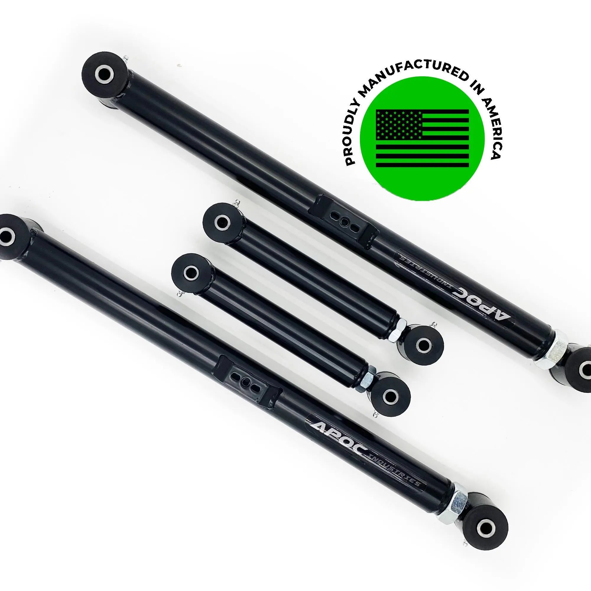 1996-2002 Toyota 4Runner adjustable trailing arms kit with polyurethane bushings for stock to 6-inch lift suspension upgrades
