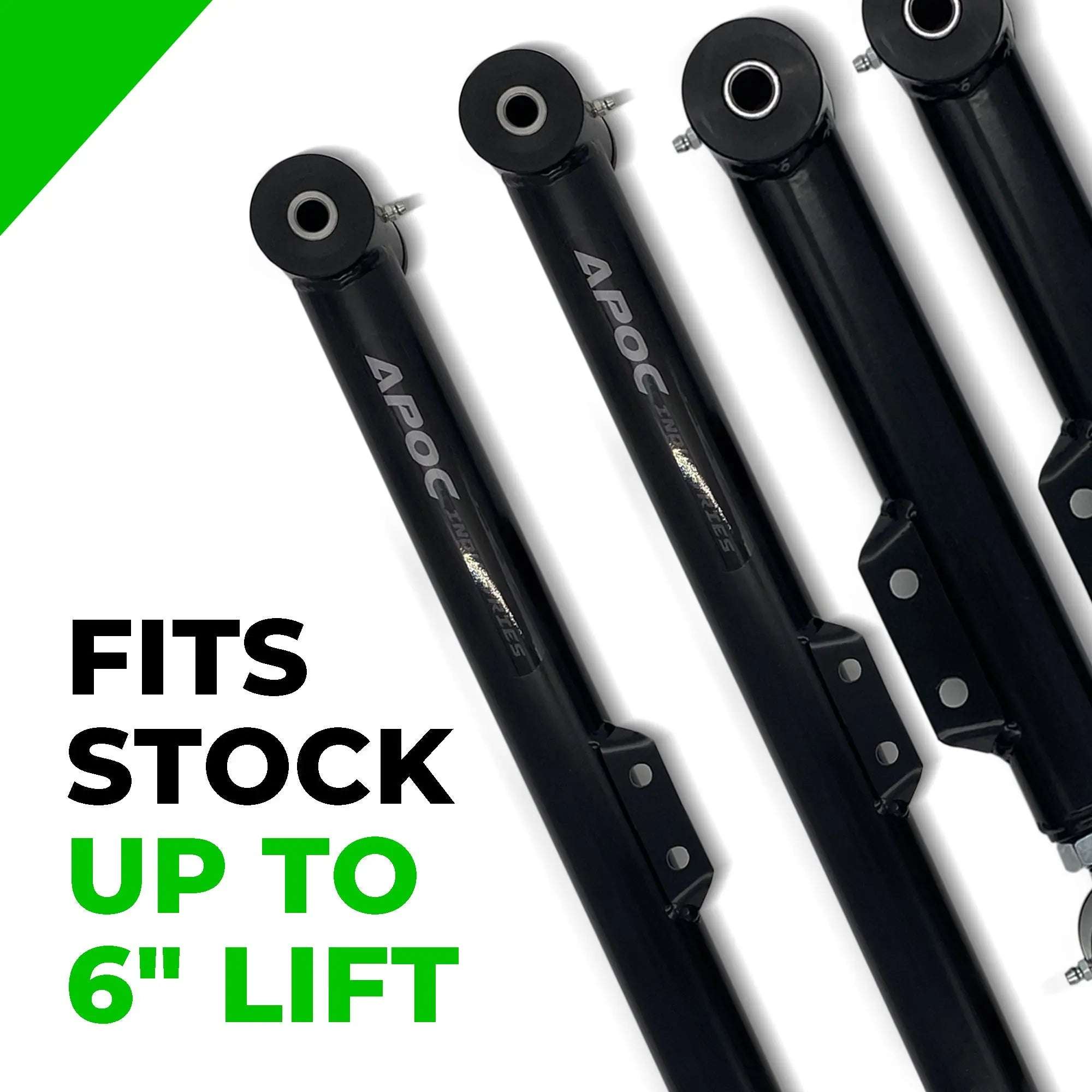 2001-2007 Toyota Sequoia adjustable trailing arms for stock to 6-inch lift suspension upgrade
