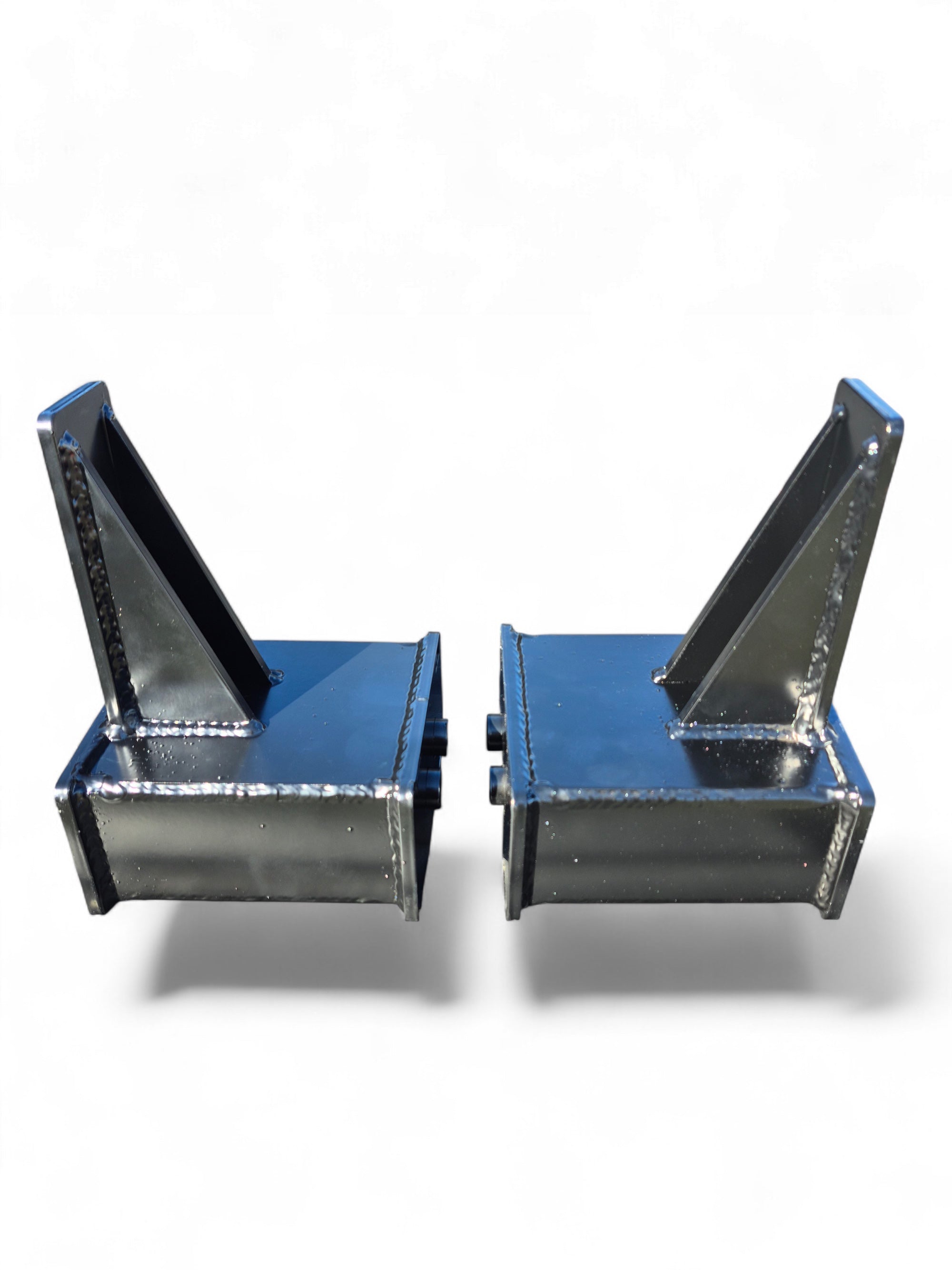 2004-2025 Ford F-150 Rear Lift Blocks – 4-8" Fabricated Steel Kit with 0-5° Pinion Tapers | Apoc Industries