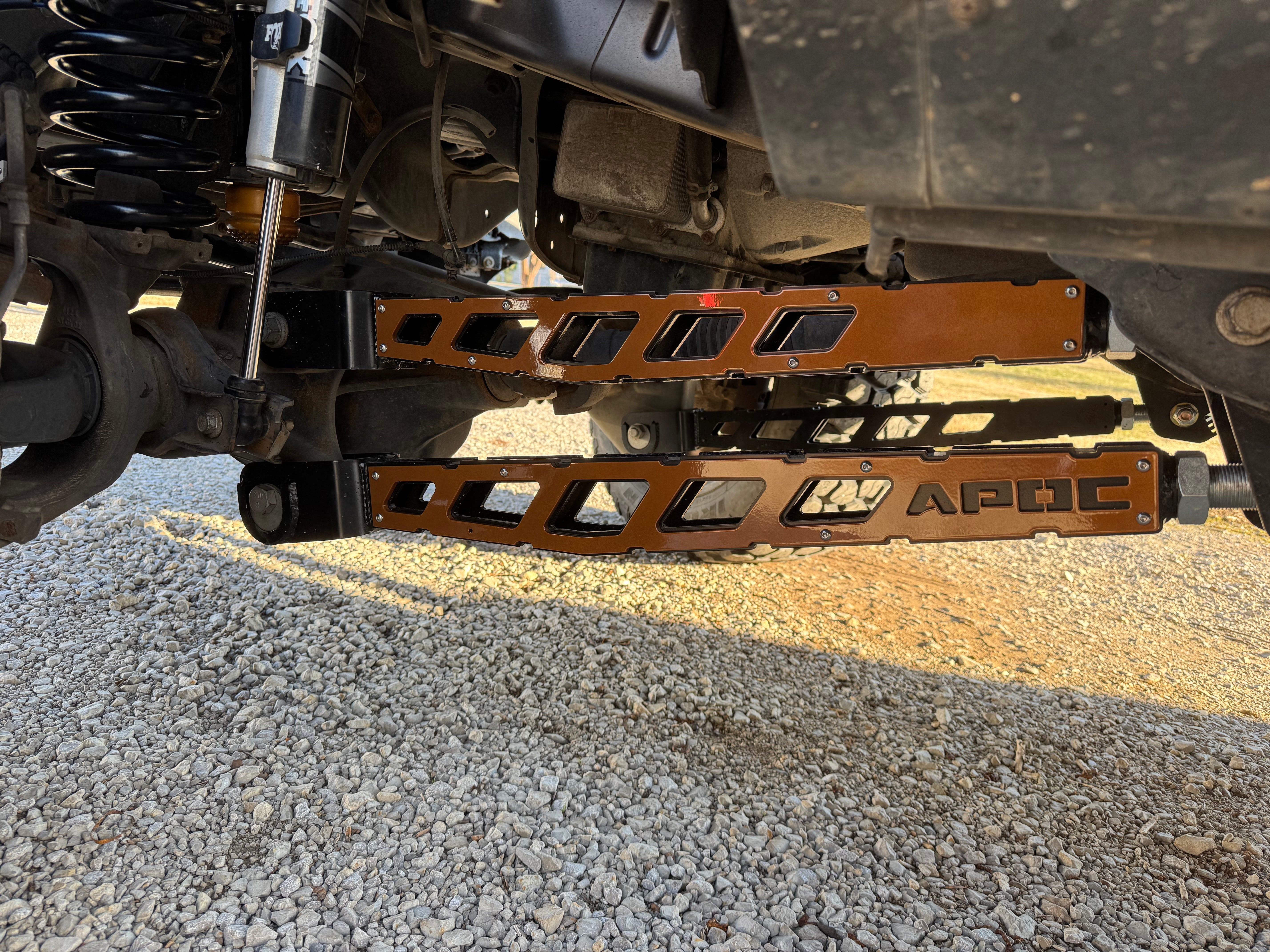 2014-2024 Ram 2500 3500 Adjustable Four-Link Conversion Kit with Faceplates