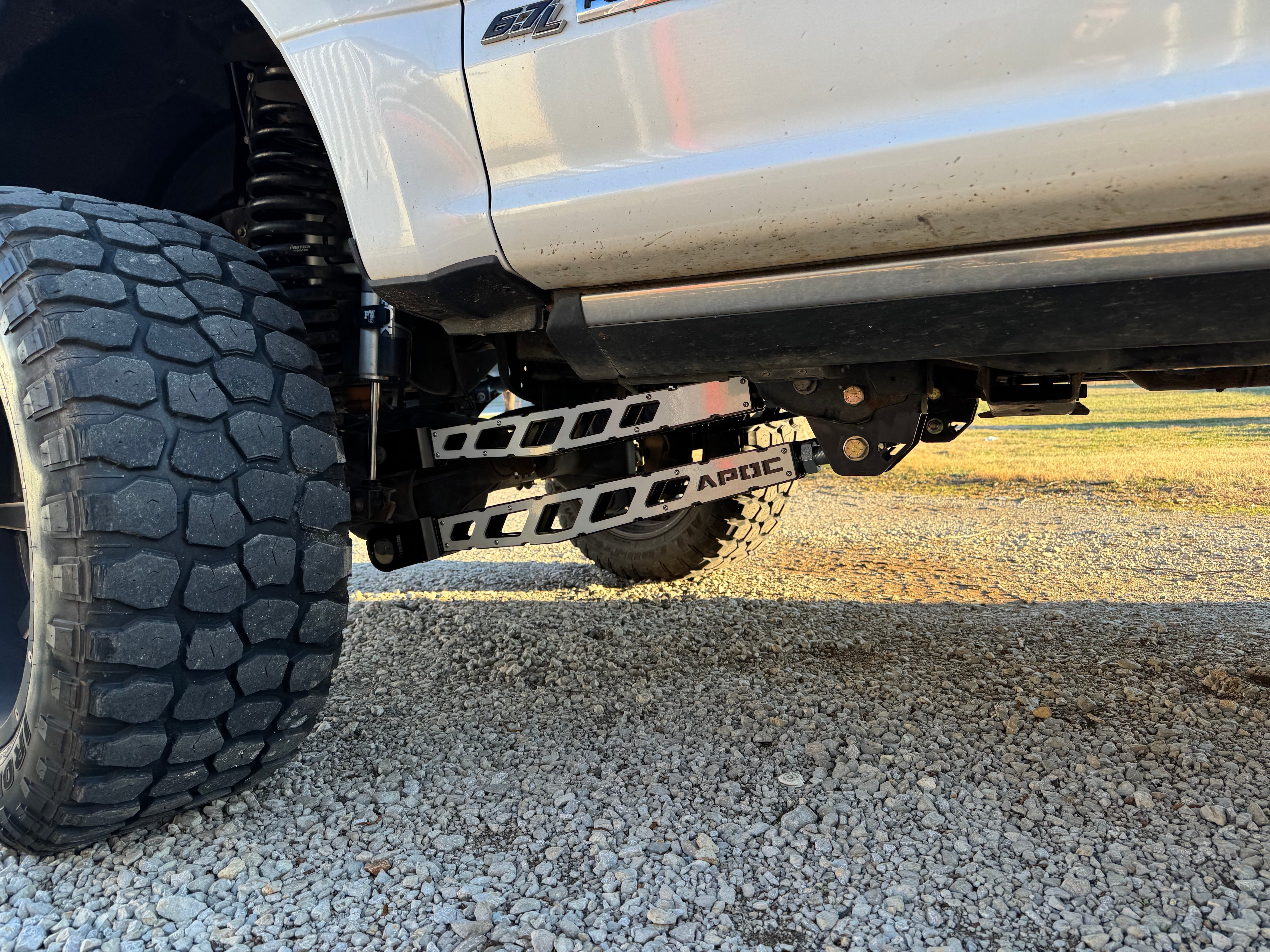 2017-2022 Ford Superduty Adjustable Four link conversion kit 4-10" lift with face plates Apoc Industries