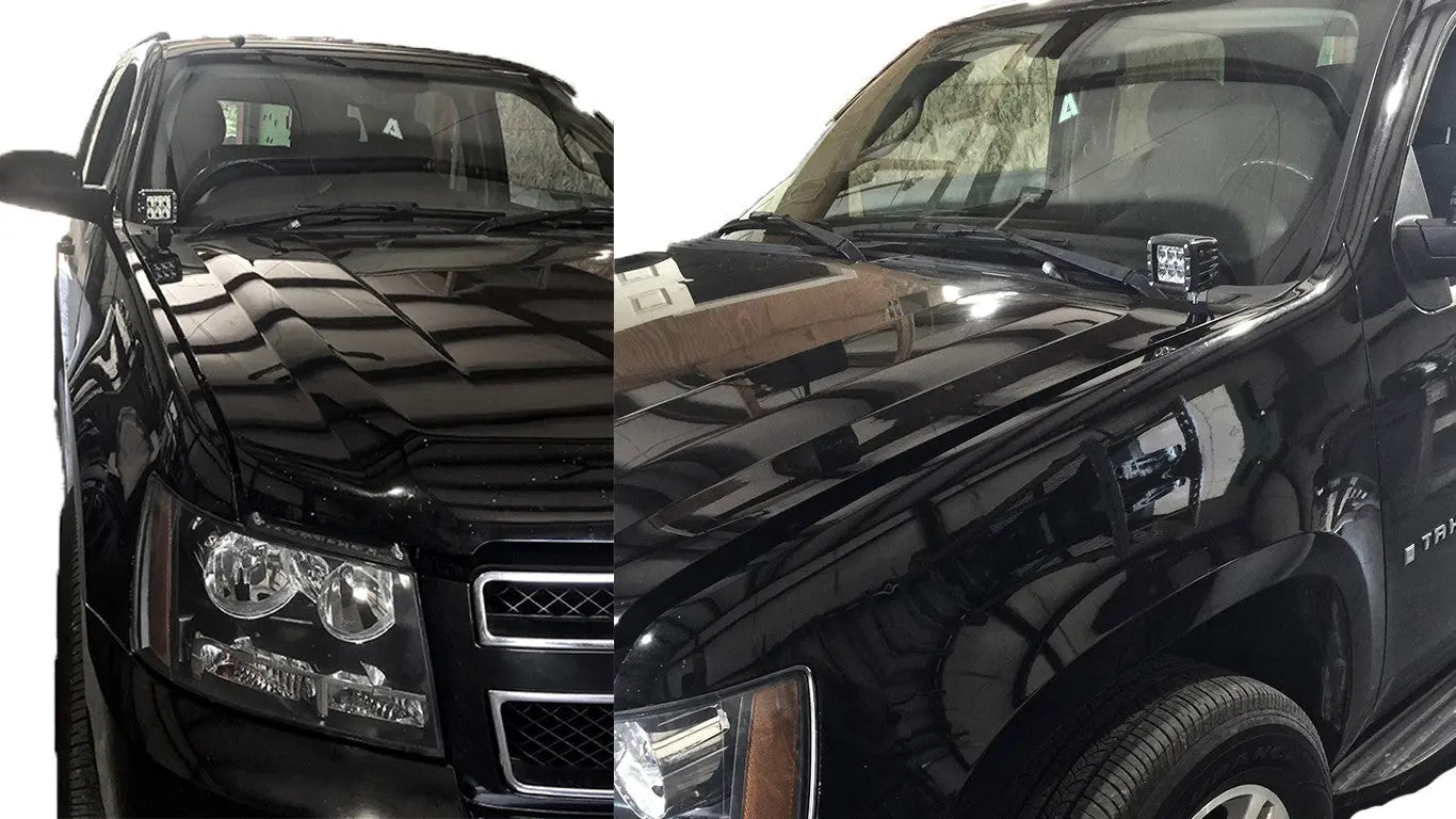 Supports d'éclairage de fossé de capot de GMC Yukon 2007-14