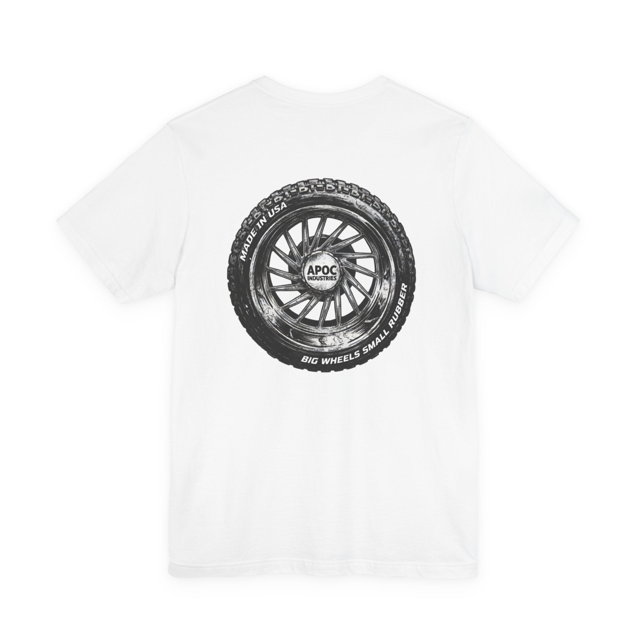 big wheels small rubber / Taperd fit snug fit on shoulders and arms