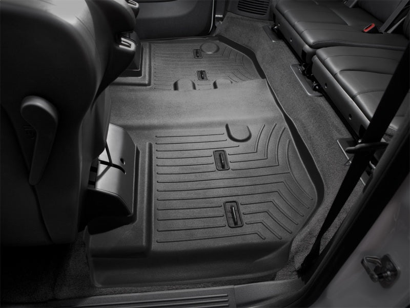 WeatherTech 07-13 GMC Yukon XL Rear FloorLiner - Black