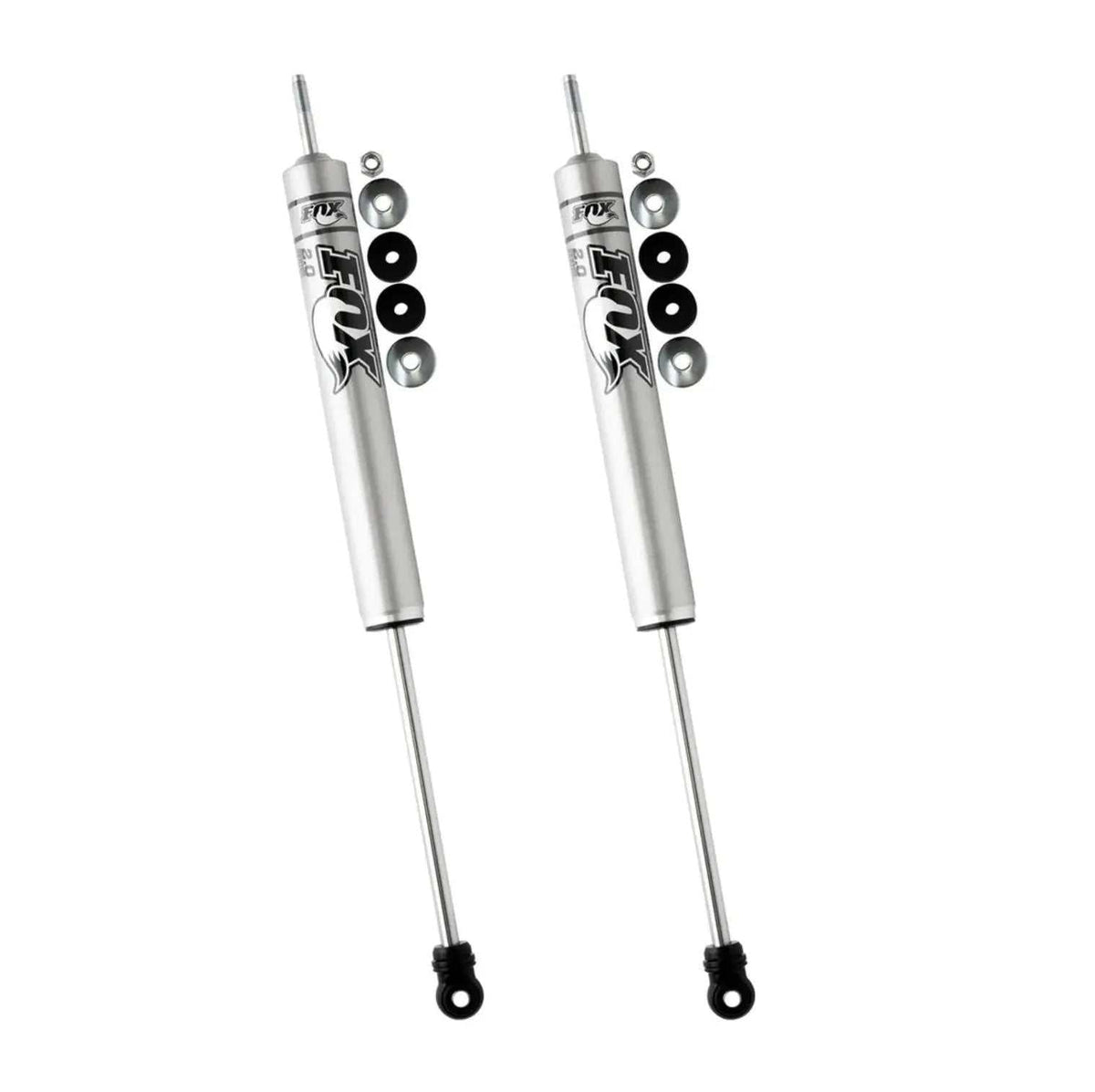 2014–2022 Ram 2500 3500 4WD FOX 2.0 Performance Series front shock absorbers pair aluminum body