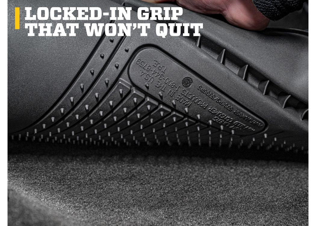 Husky Liners 2015-2024 Ford F-150 SuperCrew Cab X-Act Contour Black Center Hump Floor Liners