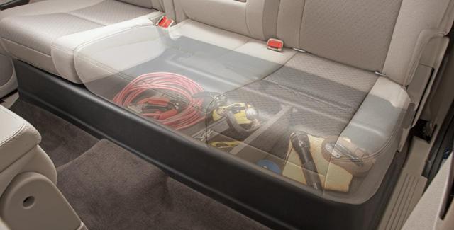 Husky Liners 14-21 Toyota Tundra Double Cab Under Seat Storage Box (w/o Factory Subwoofer)