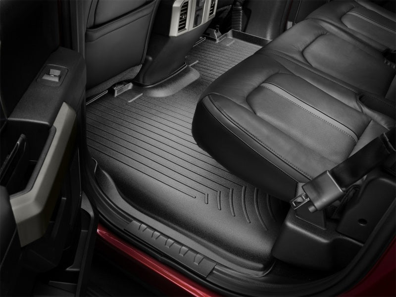 WeatherTech 15 Ford F-150 (Supercrew Only) Rear FloorLiners - Black