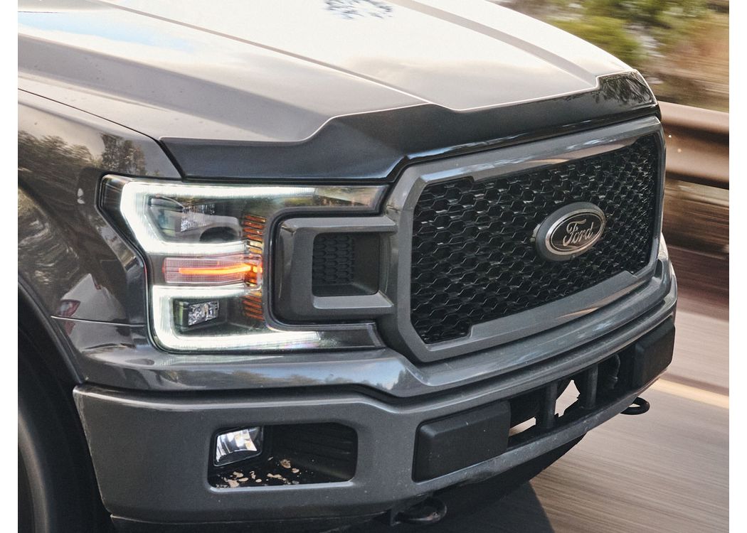 Husky Liners 2017-2022 Ford F-250/350/450/550 Super Duty Aeroskin Hood Protector - Smoke