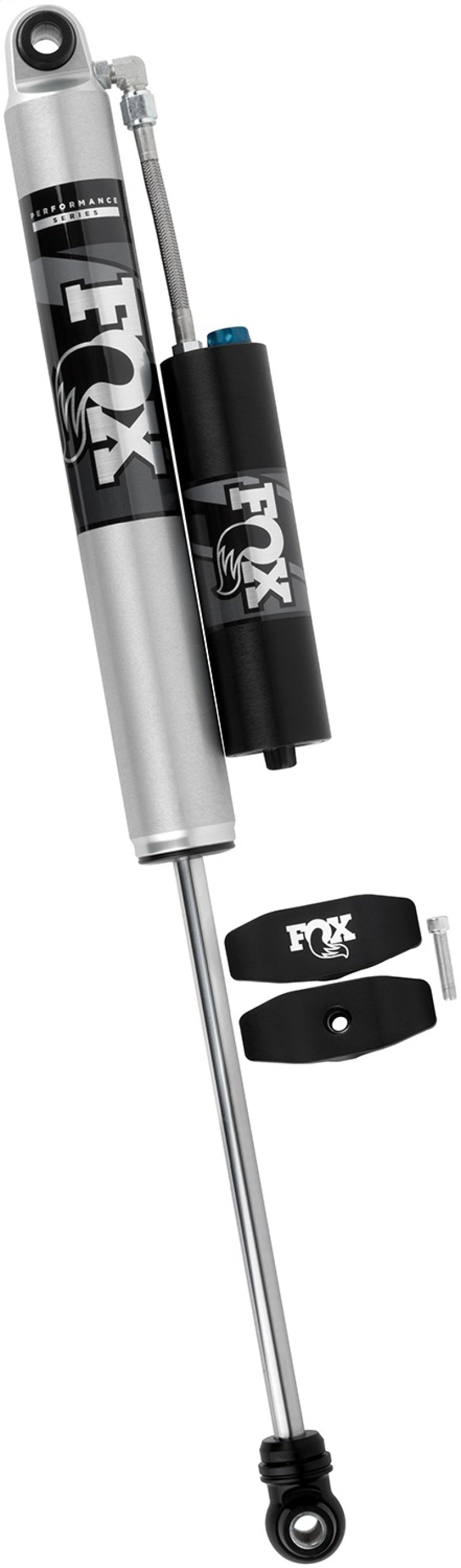 Fox 2017+ Ford Super Duty 2.0 Perf Series 12.1in. Smooth Body IFP Rear Shock / 0-1in. Lift w/ CD Adj FOX