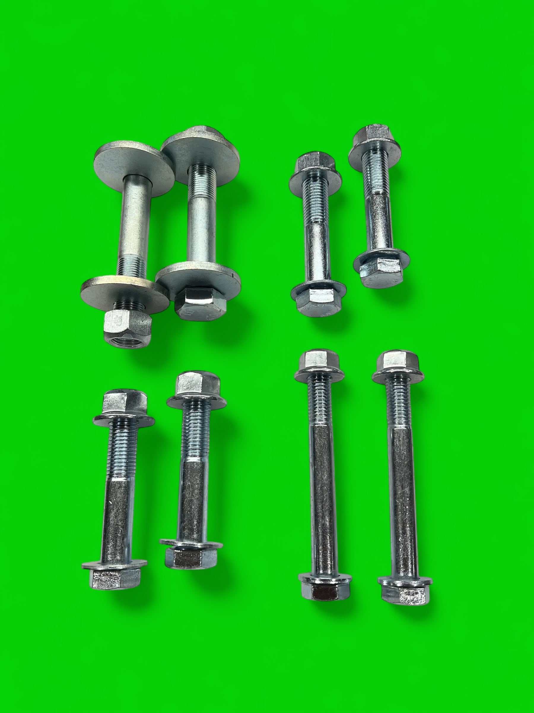 1994-1999 Dodge Ram 1500-3500 front control arm hardware kit with cam bolts and locking nuts