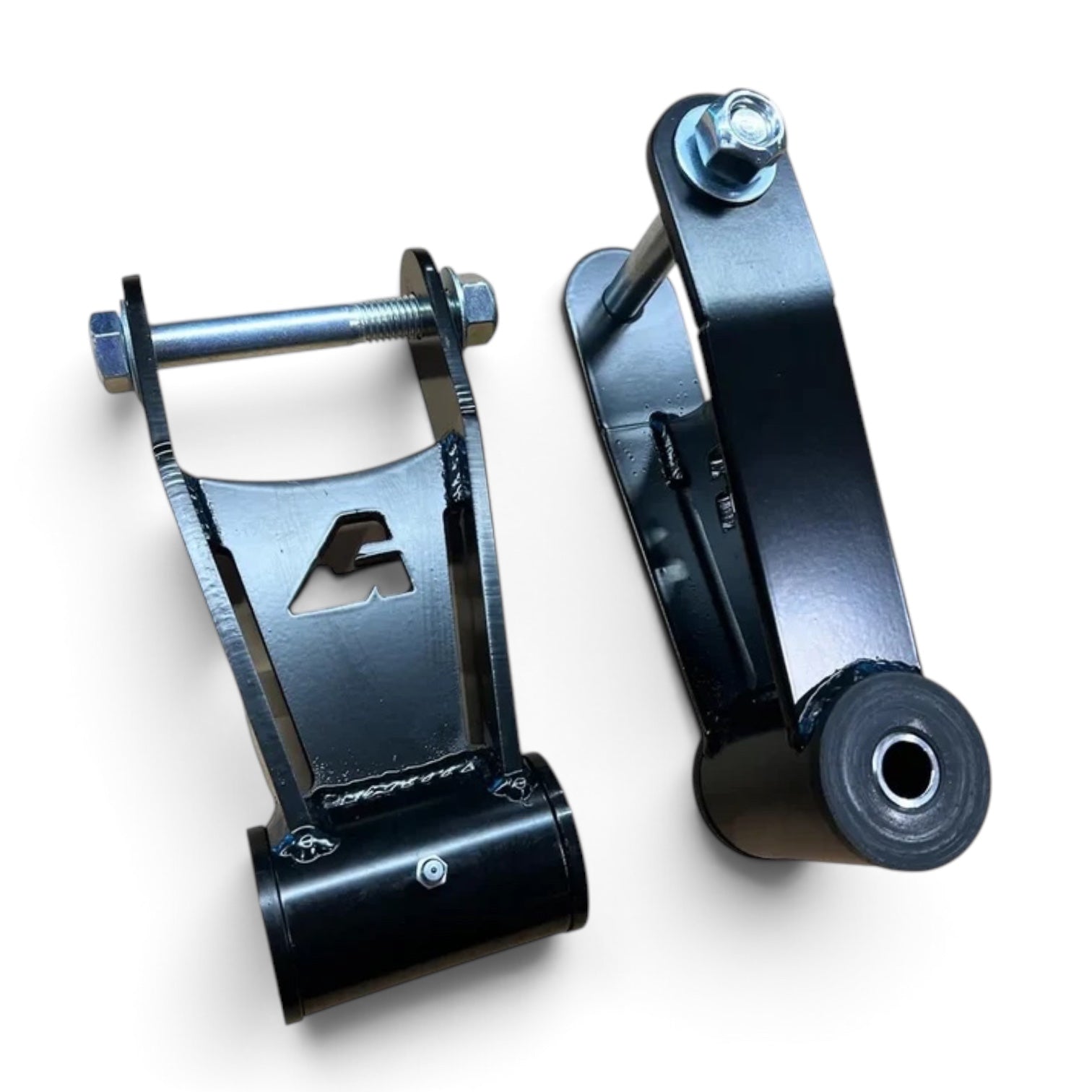 2019-2026 Chevy GMC 1500 1"/1.5"/2" Lowering Shackle Reverse Level Kit - Made in USA