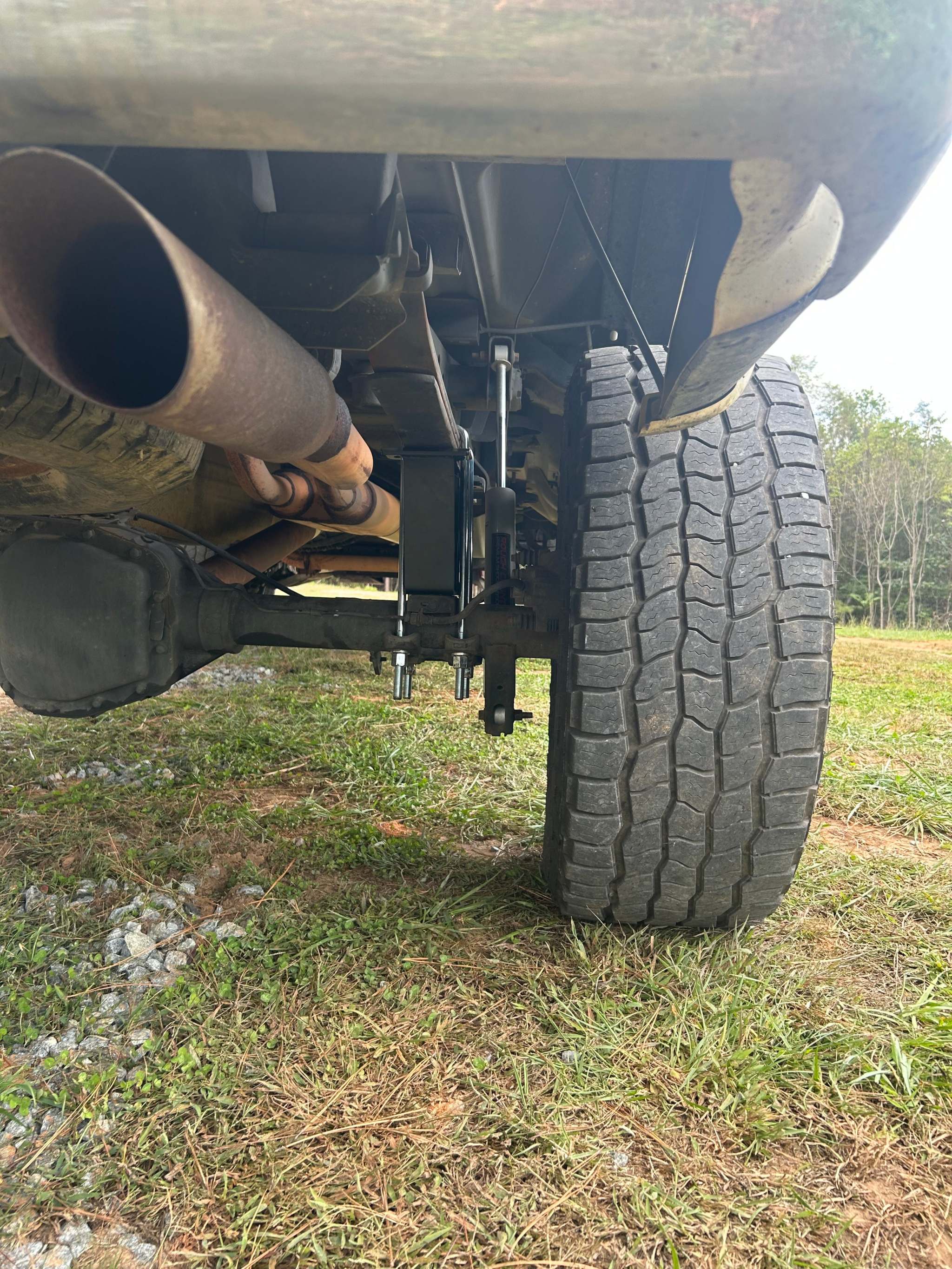 2004-2025 Ford F-150 rear lift blocks in multiple heights with reinforced compound taper anti-wrap design