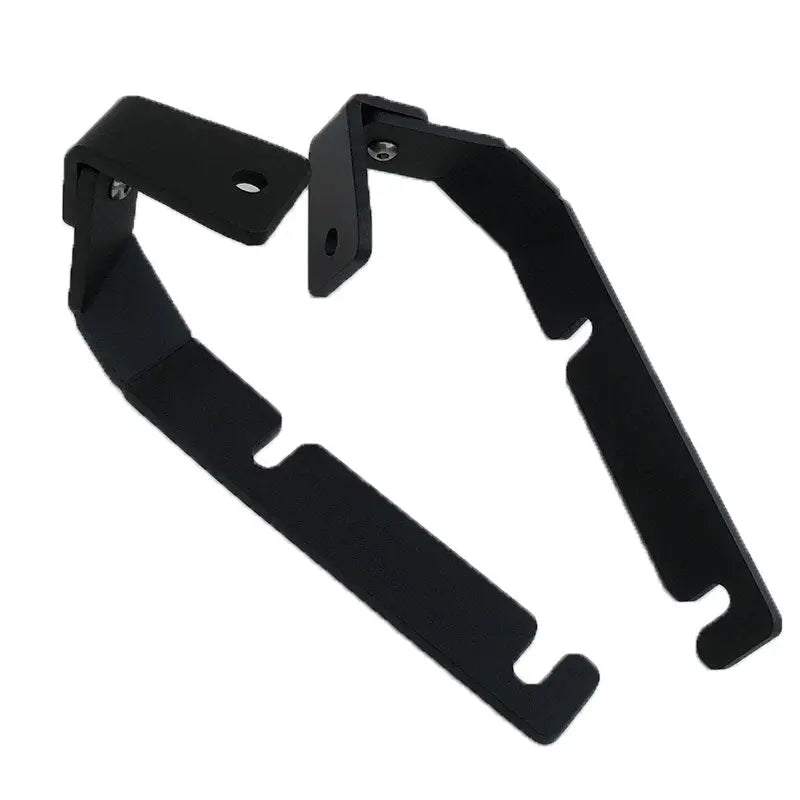 2007–2014 Chevy Tahoe hood ditch light mounts installed near hood hinge for LED pod lights