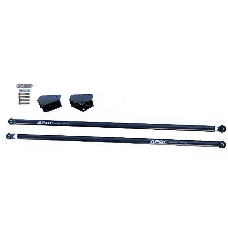 Adjustable traction bars kit for 1994-2002 Dodge Ram 2500/3500 improving stability and eliminating wheel hop