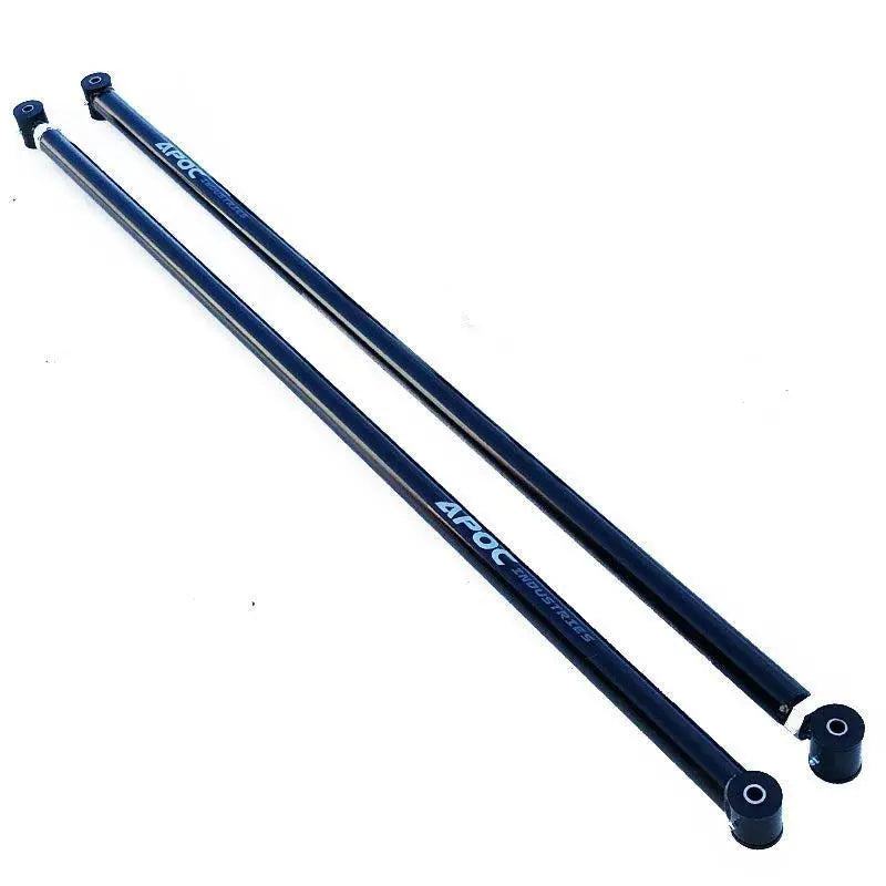 2011-2016 Ford Super Duty F-250 adjustable traction bars with bottom U bolt plate installed