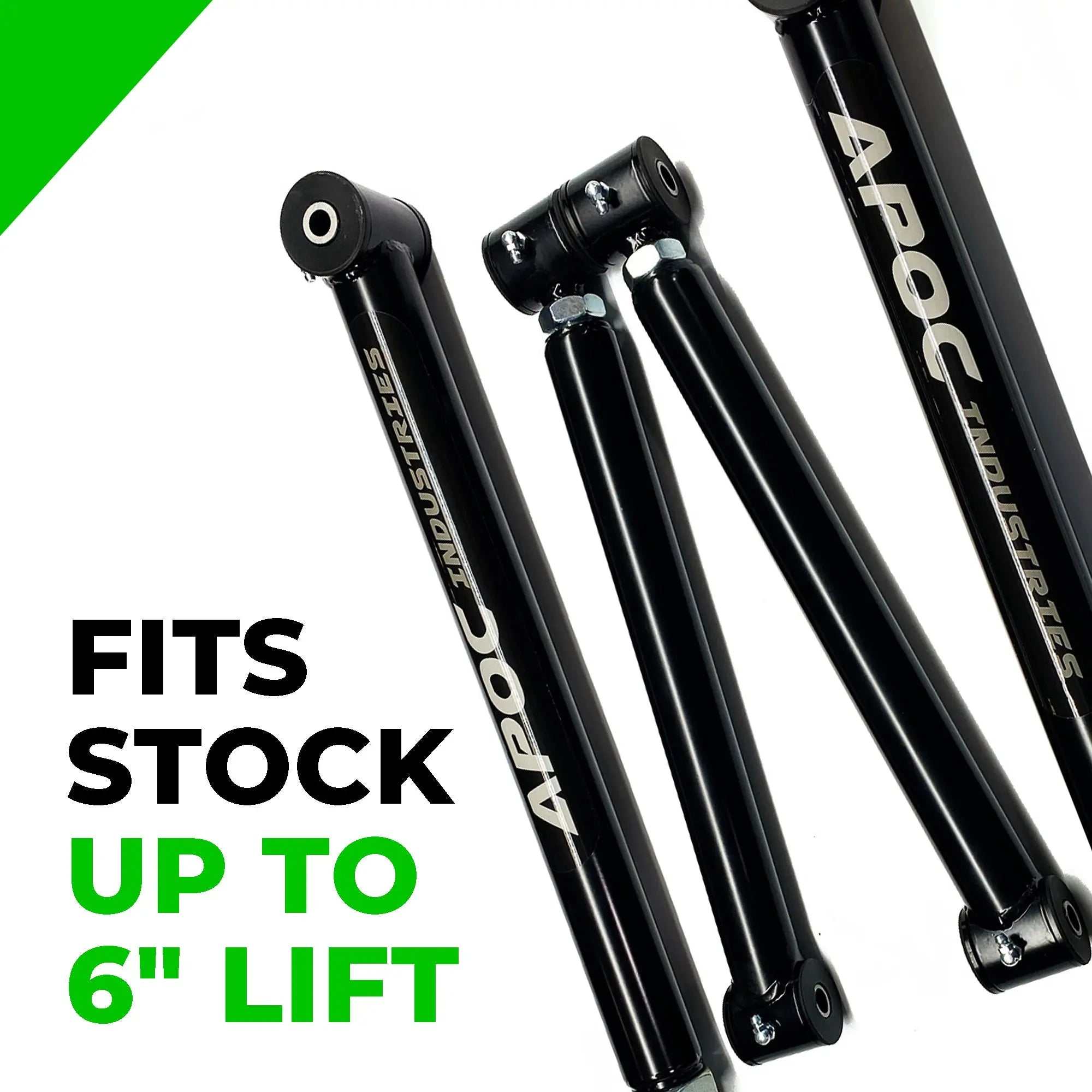 Rear adjustable control arms for 2014-2019 GMC Yukon and Yukon XL heavy-duty suspension upgrade
