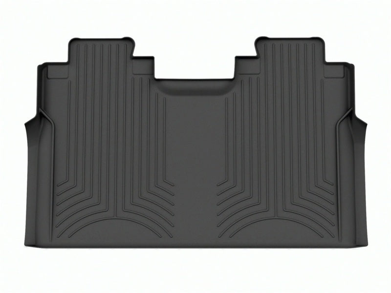 WeatherTech 2015+ Ford F-150 SuperCrew (1st Row Bench) Rear FloorLiner HP - Black