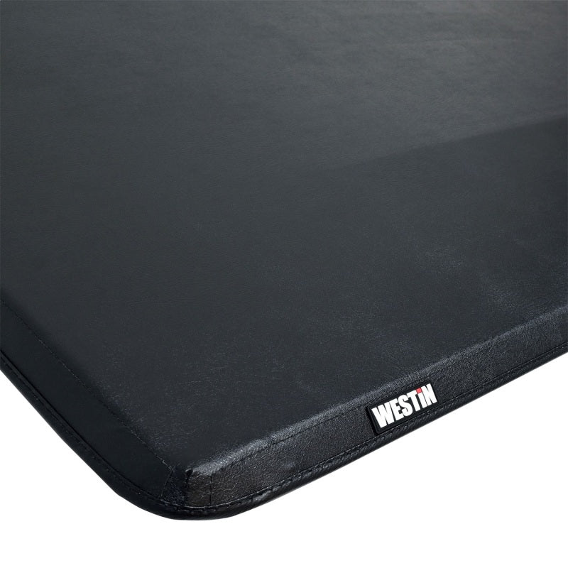 Westin 02-18 Dodge RAM 1500 / 03-22 2500/3500 6ft. 4in. Bed Soft Tri-Fold Tonneau Cover - Black