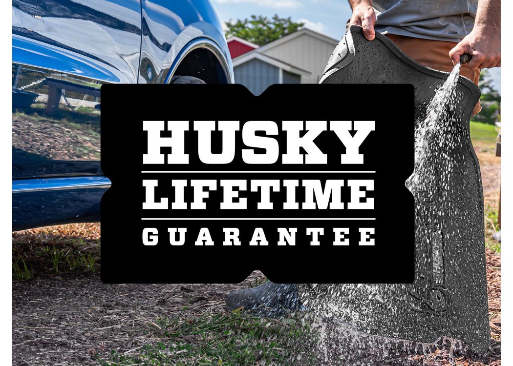 Husky Liners 2015-2023 Ford F-150 SuperCab WeatherBeater Black 2nd Seat Floor Liner Husky Liners