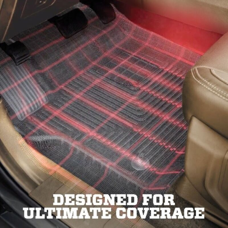 Husky Liners 12-22 Toyota Sequoia Weatherbeater Front & 2nd Seat Floor Liners - Black
