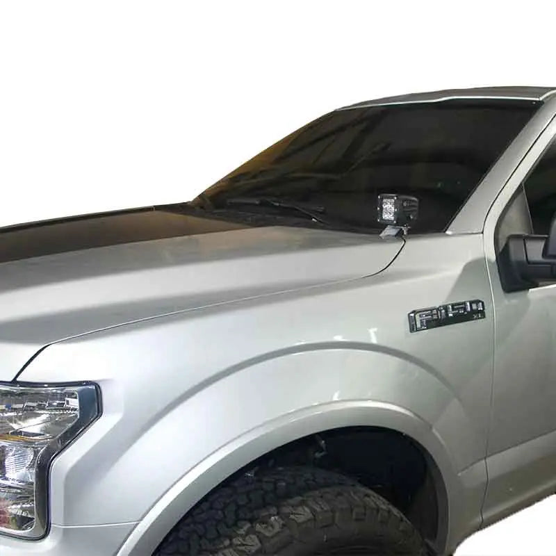 2015-19 Ford F-150 Hood Ditch Light Mounts