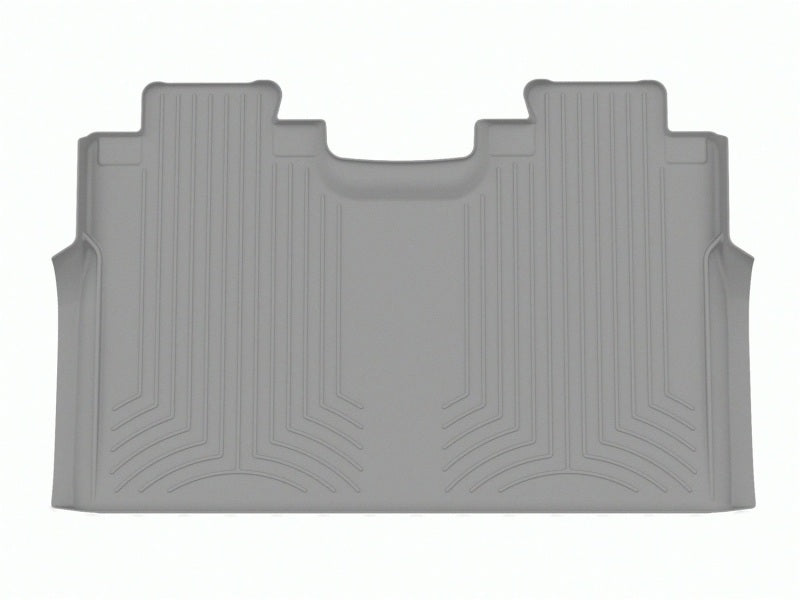 WeatherTech 2015+ Ford F-150 w/ Front Bucket Seats (Fits SuperCrew Only) Rear FloorLiner HP - Grey