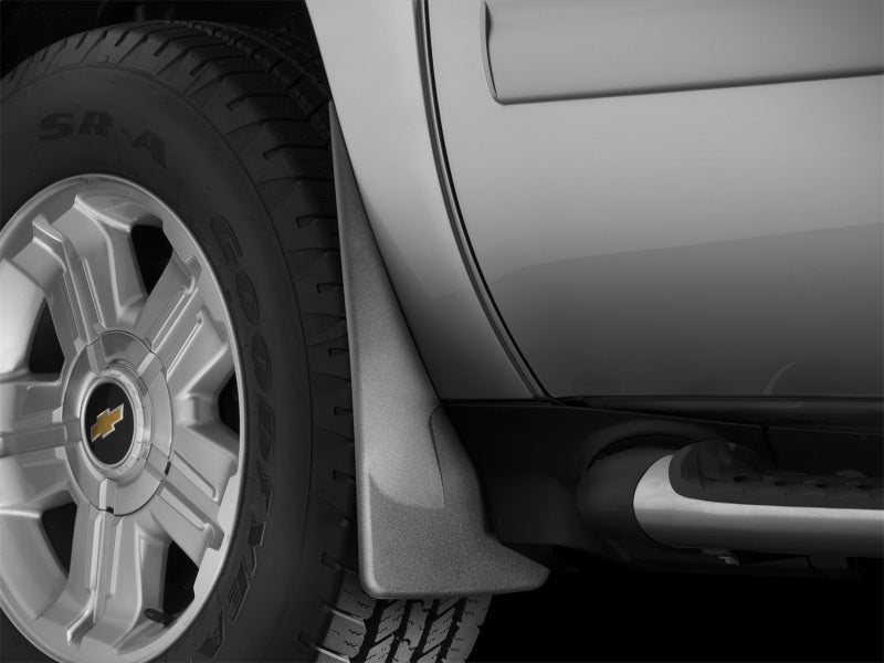 WeatherTech 00-06 Chevrolet Tahoe No Drill Mudflaps - Black