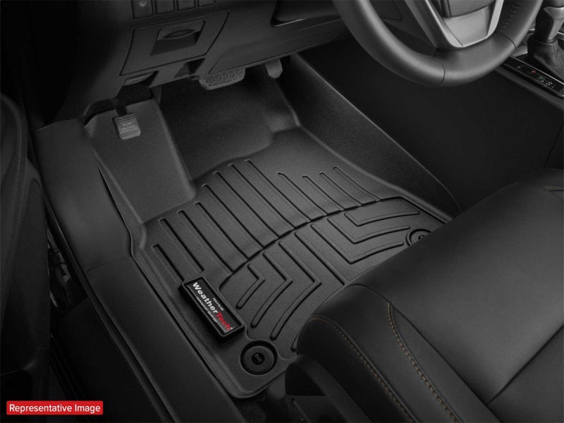 WeatherTech 17+ Ford F-250/F-350/F-450 Front FloorLiner - Tan (Fits 4x4 Floor Shifter)