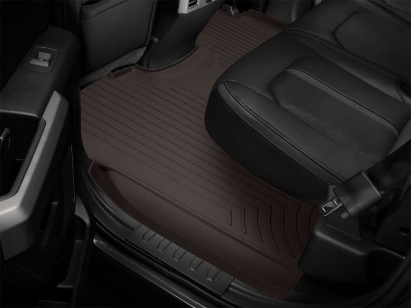 WeatherTech 2015+ Ford F-150 Rear FloorLiner HP - Cocoa