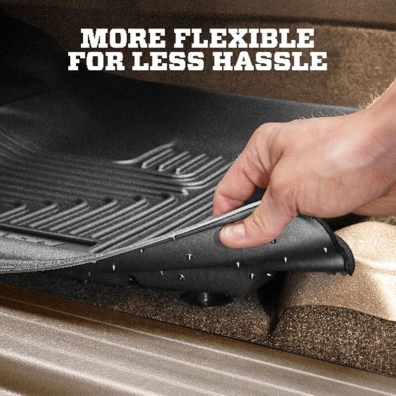 Husky Liners 12-22 Toyota Sequoia Weatherbeater Front & 2nd Seat Floor Liners - Black