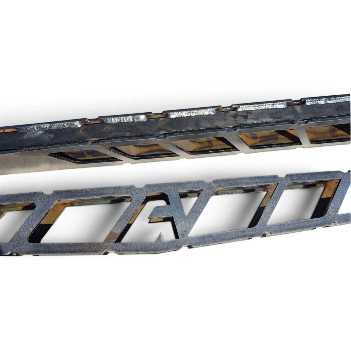 2011-2016 Ford Super Duty F-250 Boxed Ladder / Traction Bars (bottom U bolt plate OEM) Apoc Industries