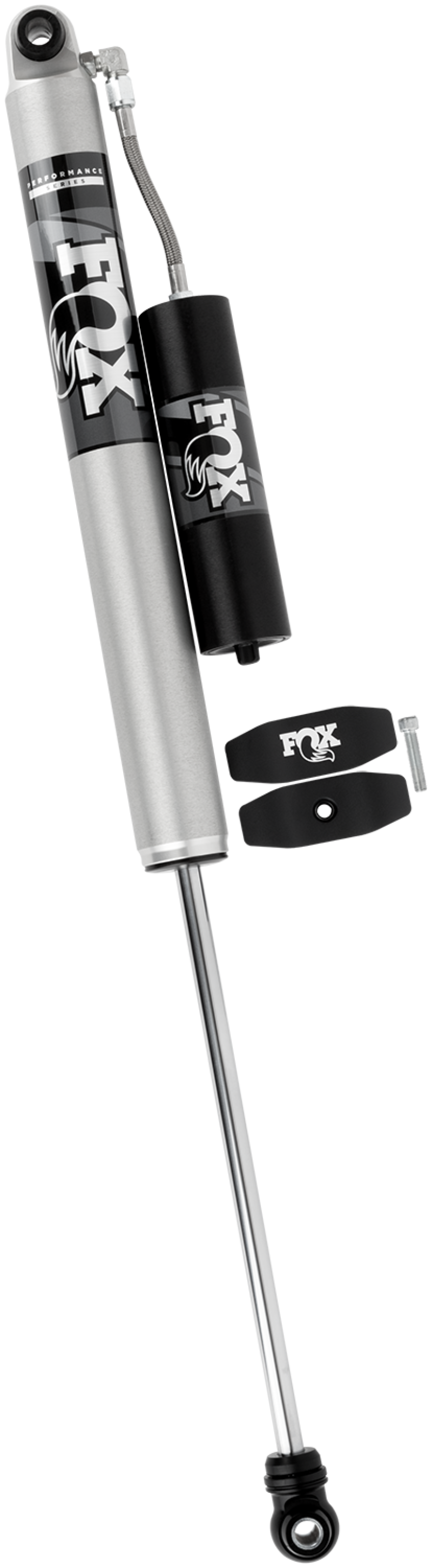 Fox 17-18 Ford F250 2.0 Perf Series Smooth Body Remote Res. Rear Shock - 4-6in Lift FOX
