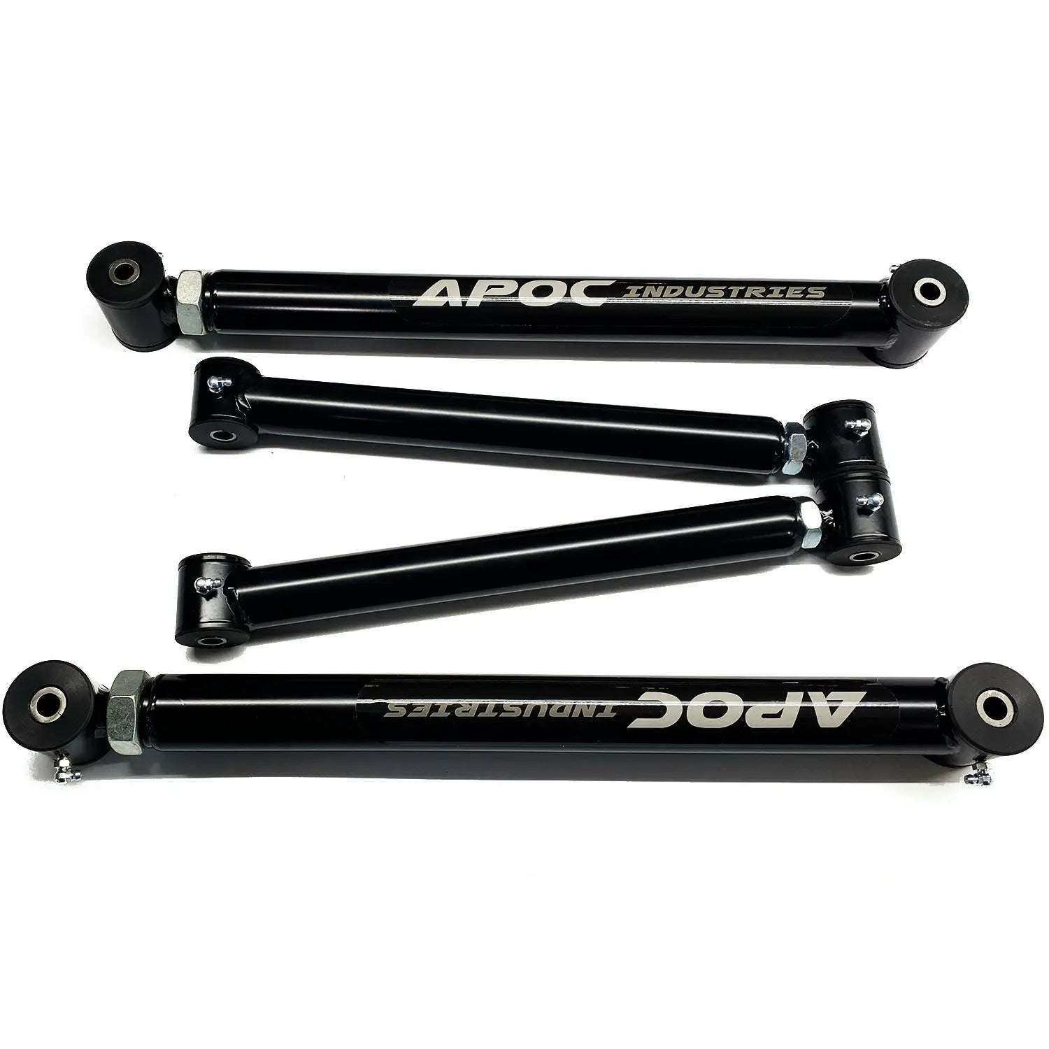 1999-2014 Chevy Tahoe/Suburban Rear Adjustable Trailing Arms | Stock to 6" Lift by Apoc Industries for enhanced performance.