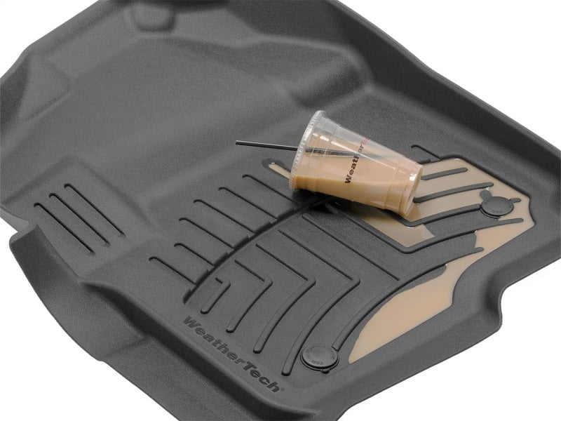 WeatherTech 2017+ Ford F-250/F-350/F-450/F-550 SuperCab/SuperCrew Front FloorLiner HP - Cocoa