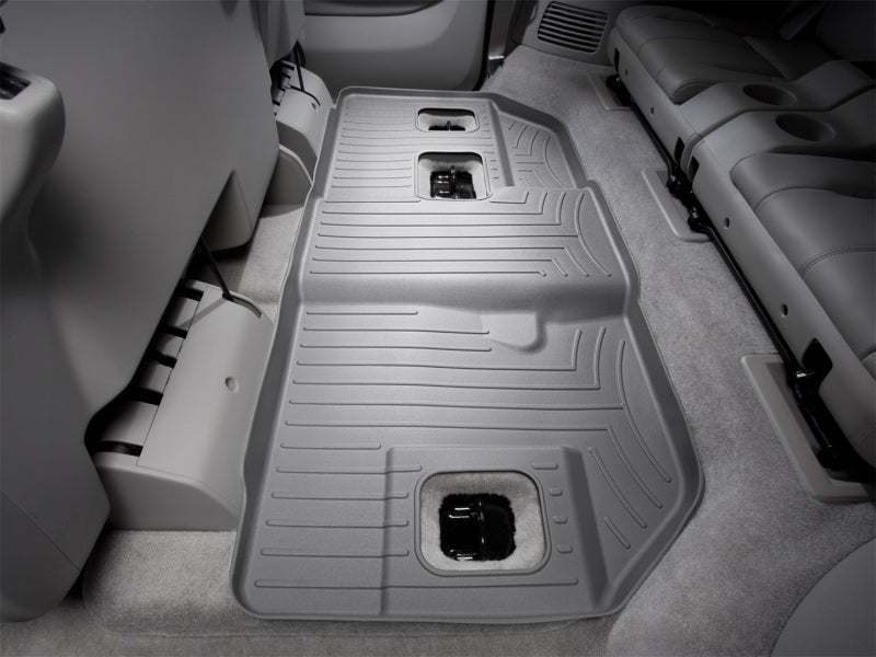 WeatherTech 07-13 Cadillac Escalade ESV Rear FloorLiner - Grey