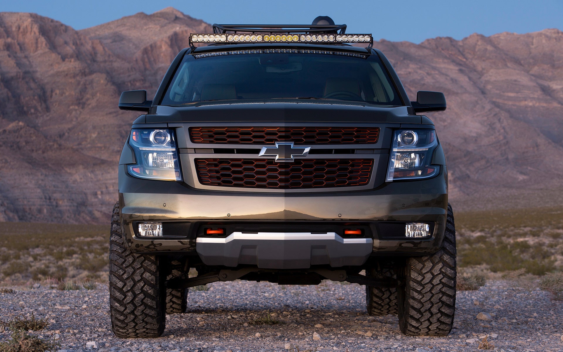 Chevy tahoe lifted Apoc industries 
