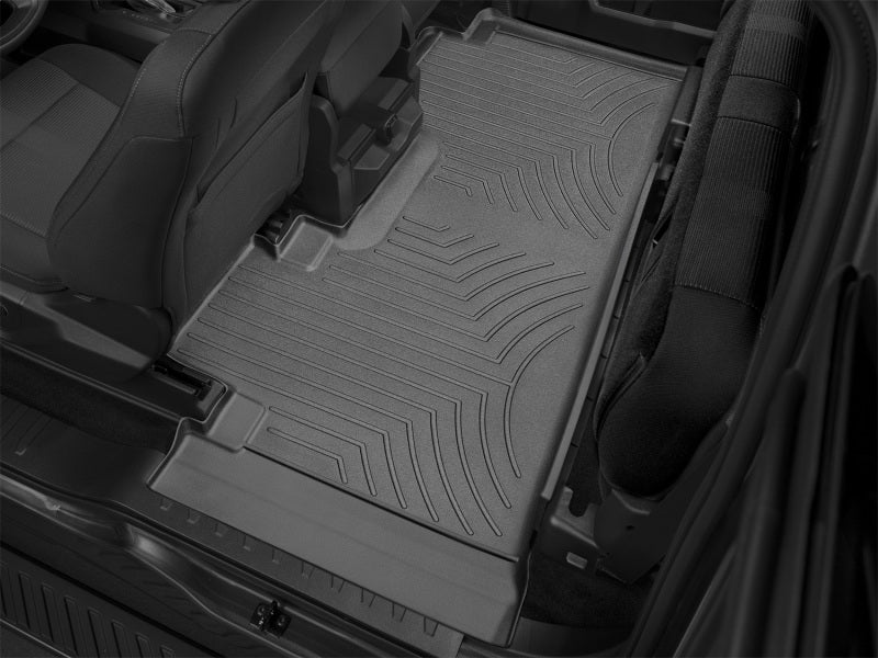 WeatherTech 15 Ford F-150 Super Cab w/ Bench Seats  Rear FloorLiners - Black