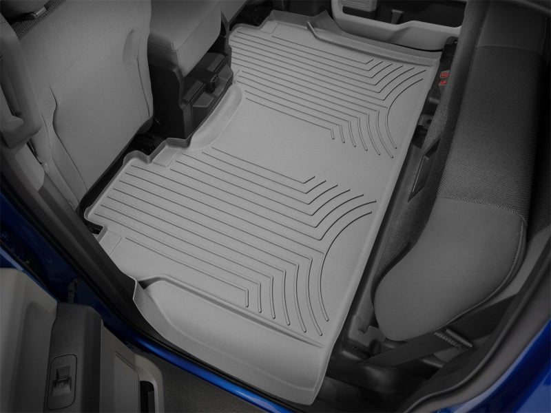 WeatherTech 2015+ Ford F-150 Rear FloorLiner HP - Grey