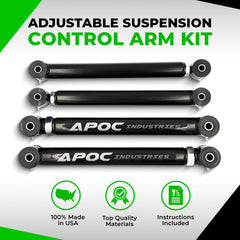 1994-1999 Dodge Ram 1500 / 2500 / 3500 Adjustable Control Arms - Apoc Industries